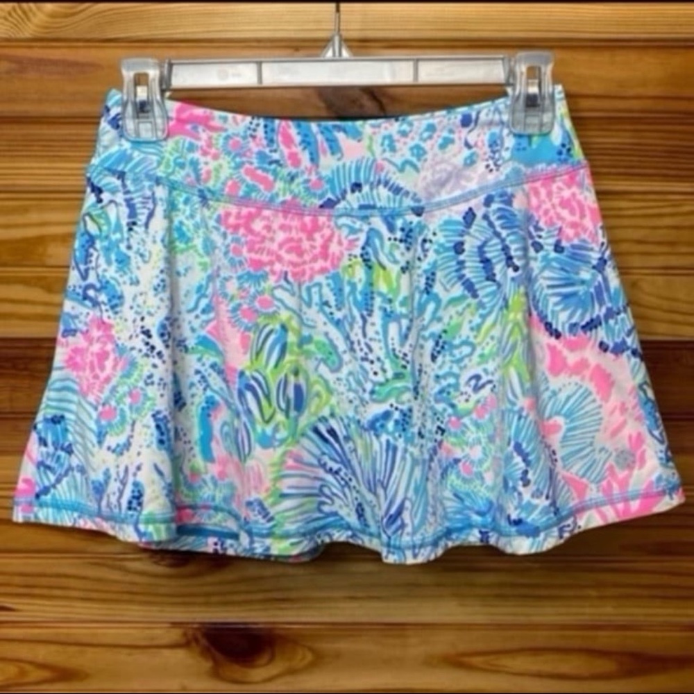 Lilly Pulitzer x Meryl Splashdance MINI AILA SKORT UPF50+ Active Skirt Xs